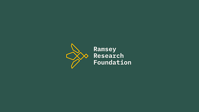 Ramsey Research Foundation brand identity brand identity design branding graphic design identity design logo logotype typography