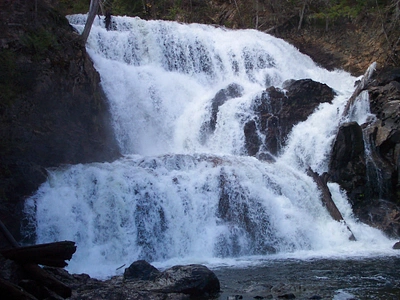 Water Fall Remote Canadian Wilderness beautiful landscape nature outdoors remote river scenery stream water falls