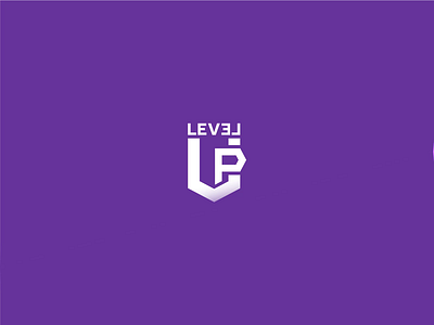 Logo Intro Level Up adobe illustrator after effects animation branding design graphic design logo logo design logo designer minimalist motion designer motion graphics