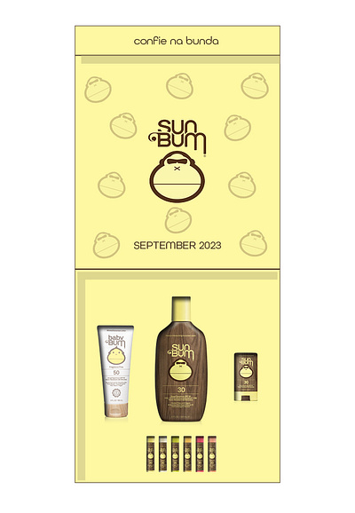 Sun Bum PR Box for Launch in Brazil