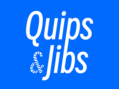 Quips & Jibs aquatics branding design graphic design logo marine nautical sailing typography