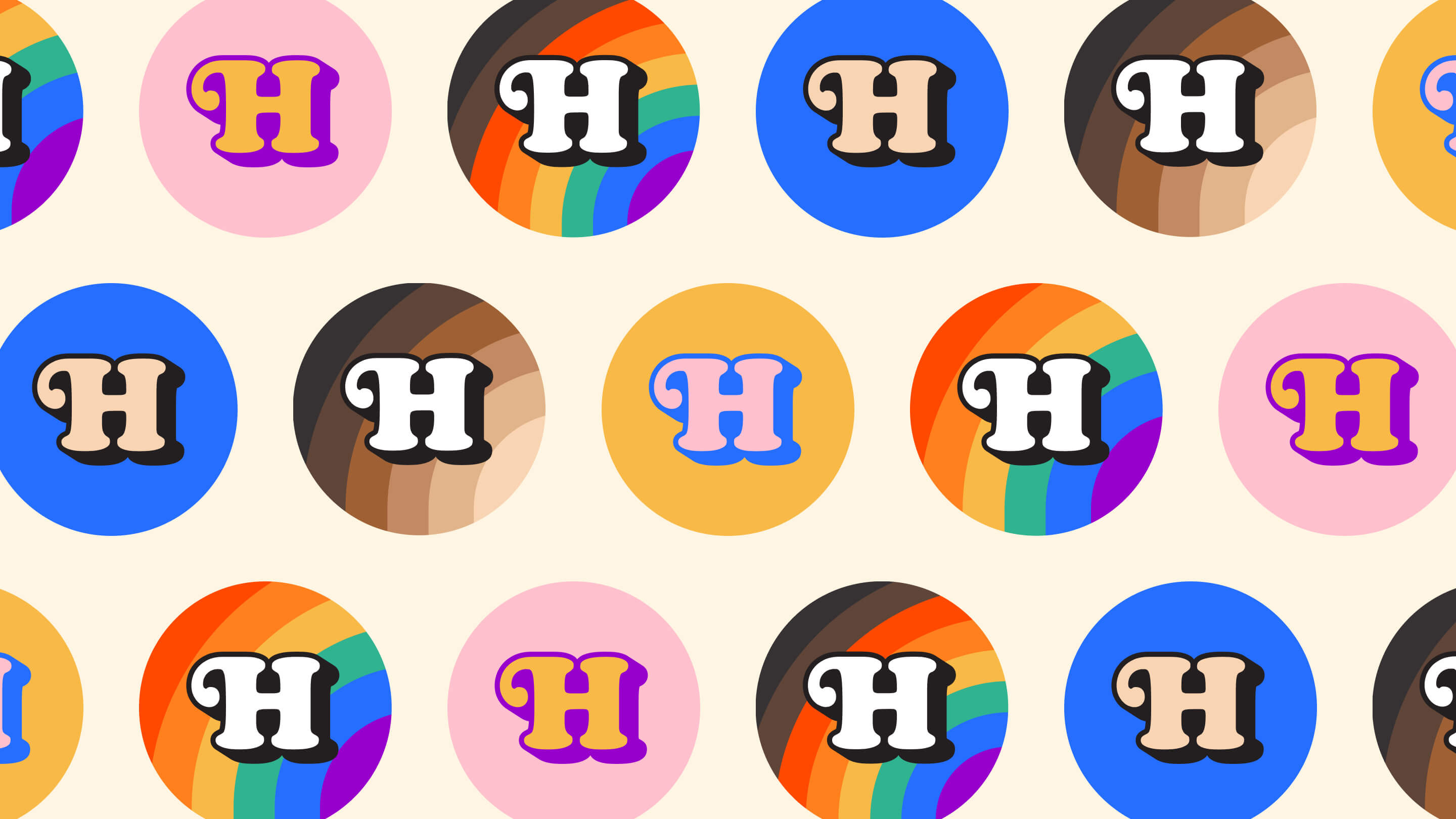 Human Up! Visual Identity artist community branding community hat lgbtq logo merch queer shirts social justice stickers swag visual identity