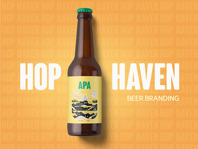 Hop Haven Beer ai branding chatgpt design graphic design logo mid midjourney