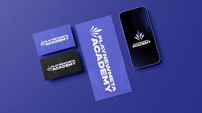 New Meta Gaming Academy Branding academy branding esports games gaming graphic design logo