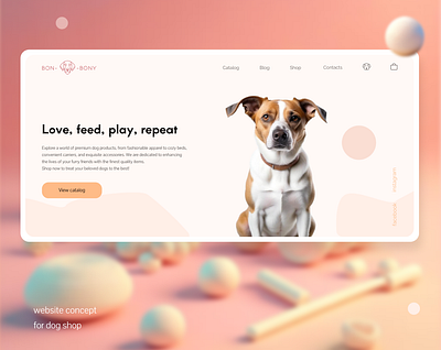 Concept design ai chatgpt dogs graphic design illustration landing page midjourney web web design