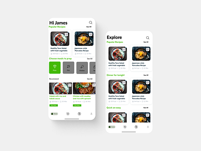 Freshly Dropped App design app application branding graphic design meals ui
