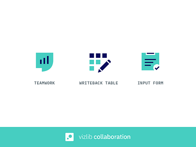 ICONS - Vizlib Collaboration data visualization software icon vizlib collaboration