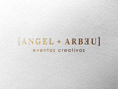 A+A Eventos Creativos branding graphic design logo
