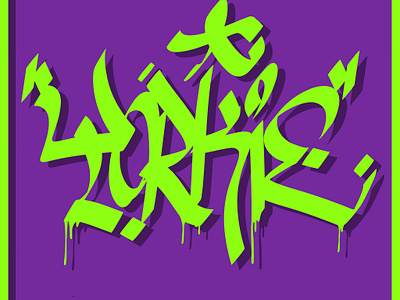 Yorkie design digital art digital graffiti fresco graffiti graphic design graphic designer illustration