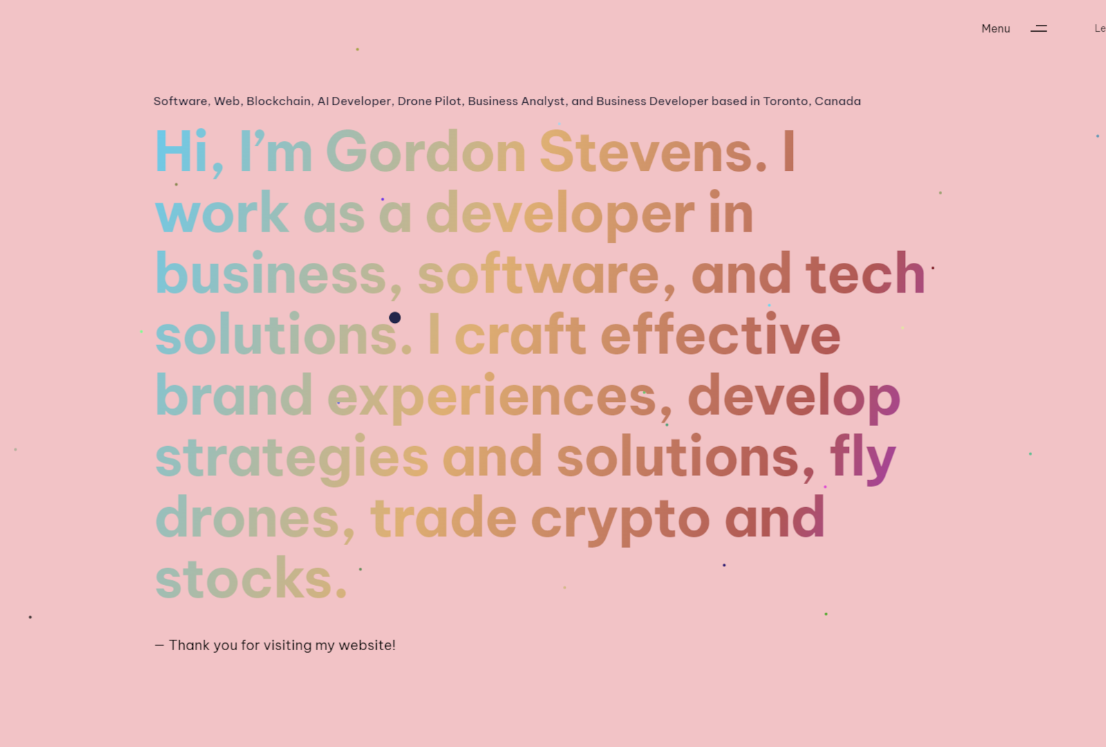 Gordon Stevens | Dribbble