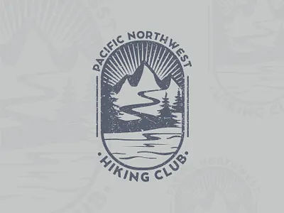 Hiking club logo branding graphic design hike hike logo hiking hiking club logo hiking logo logo logotype mountain mountain logo nature nature logo