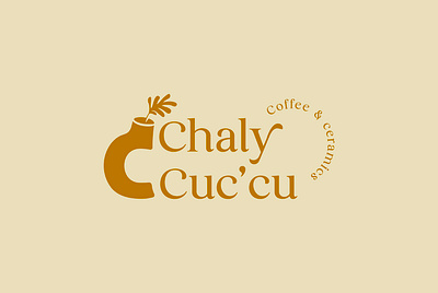 CHALY CUC'CU | LOGO DESIGN & BRAND IDENTITY ai branding cafe coffee graphic design logo logodesign logomaker pts shop ui ux