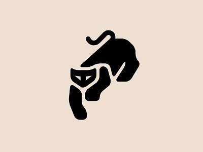 Panther 3 animal bold cat design geometric logo logodesign modern panther