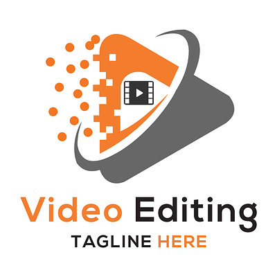 video editing logo design design graphic design logo logo design motion graphics video editing logo design video logo شعار العقارات