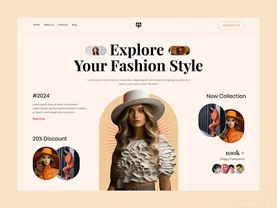 E-commerce - Fashion website clothing store e commerce ecommerce app fashion fashion blog fashion e commerce. fashion store figma compatible homepage landing paegs landing page online shop ui ui ecommerce uiux ux web design web ui kit website website design