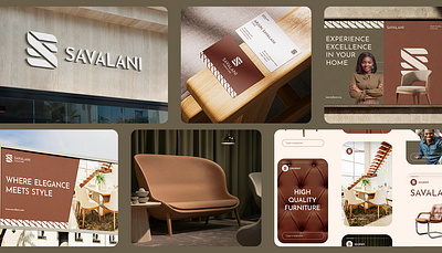 Savalani Furniture - Logo Design brand design brand designer branding logo design
