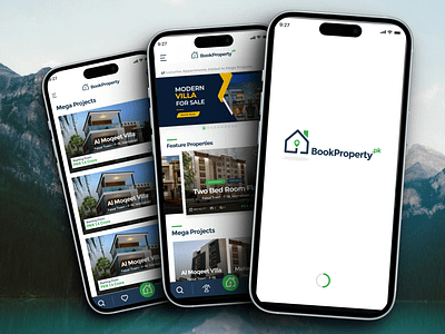 Book Property App appdesign design mobile ui ui ui design uiinspiration uiuxdesign userinterface