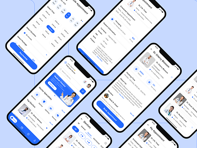 Doctor Appointment Booking App Design 3d app design appointment appointment booking booking branding design doctor doctor appointment figma graphic design illustration mobile app design ui ui design ux ux design