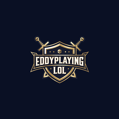 Eddy Playing Lol - Logo Design 3d animation app branding design graphic design illustration logo motion graphics typography ui ux vector