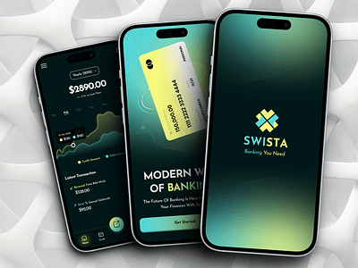 Swista (Banking App) bankingapp designinspiration fintechapp fintechappui fintechmobileapp inspiration mobileappui modernappui newuidesign productdesign todayuidesign uidesign uiinspiration