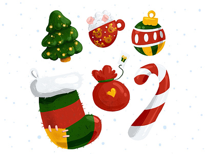 Merry Christmas design graphic design illustration