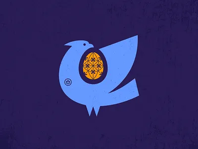 Easter illustrations bird branding design easter easter eggs flowers geometric graphic design icon identity illustration mark minimalist ornament pattern rooster symbol ukrainian easter vector visual identity