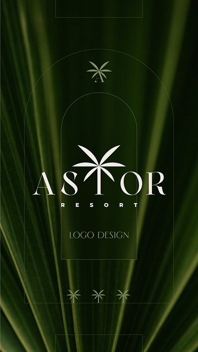 Astor Resort | Logo Design exotic logo logo logo design luxury logo resort logo