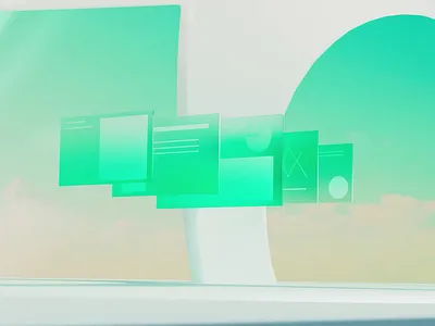 Dashboard showcase 3d carbon chart circle cross dashboard data elements emission extrusion graphic green icon mouse product rectangle sell ui wireframe