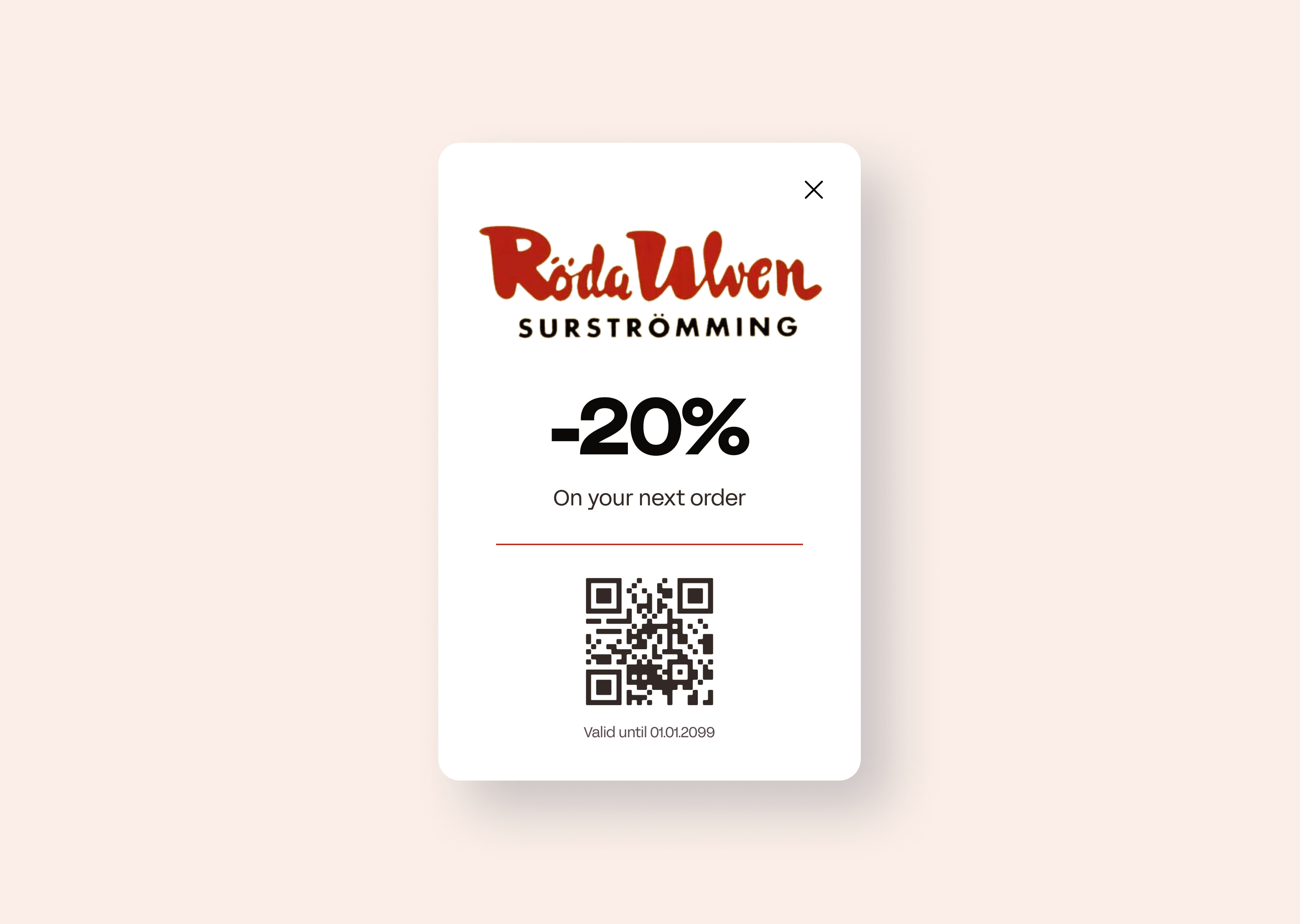 DAY 061 / REDEEM COUPON 20 coupon daily daily ui qr redeem redeem coupon sale scan ui