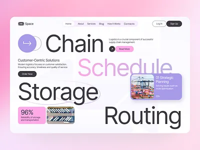 Chain Scheduling Platform for the Logistics Industry appointment cargo chain schedule custom web solution interface design logistics logistics software logistics solution logistics website maritime logistics online platform for logistics schedule online platform solar digital startup web design strategic planning service supply chains ui ux design ux ui design