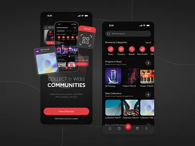 Web3 NFT Mobile App progressive web app