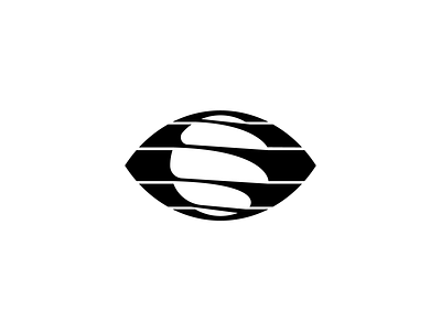 Spiral Eye black blind eye icon logo simple spiral symbol