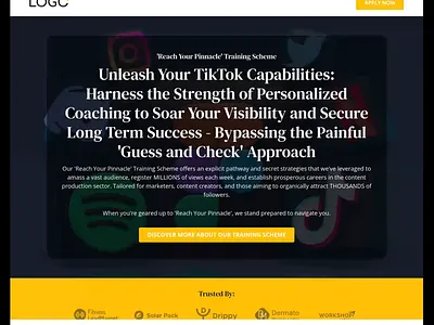 Coaching Funnel Template for GoHighLevel agency template coaching coaching funnel coaching funnel template design funnel design funnel template funnel theme ghl ghl template gohighlevel illustration ui