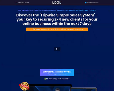 Tripwire Bundle Offer Funnel Template for GoHighLevel agency template design funnel design funnel template funnel theme ghl ghl template gohighlevel illustration tripwire bundle tripwire bundle offer template ui