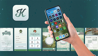 App Icon IOS / Keen & Green 005 dailyui graphic design ui