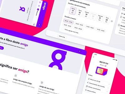 amigo's Website & Mobile App • Project Reel mobile app mobile app design mobile app ux design product telecom ui ui design uiux ux ux design web app design web app ux design webapp website
