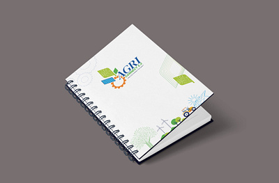 note book design branding graphic design