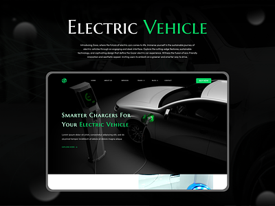 Electric Vehicle animation branding graphic design motion graphics ui