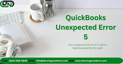 QuickBooks Unexpected Error 5 branding quickbooks