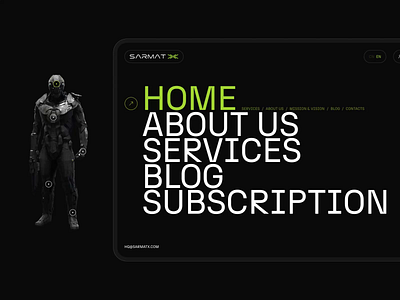Sarmat Analytix Website. Menu 3d about us branding design graphic design home page logo menu motion graphics services ui ux web webdesign website