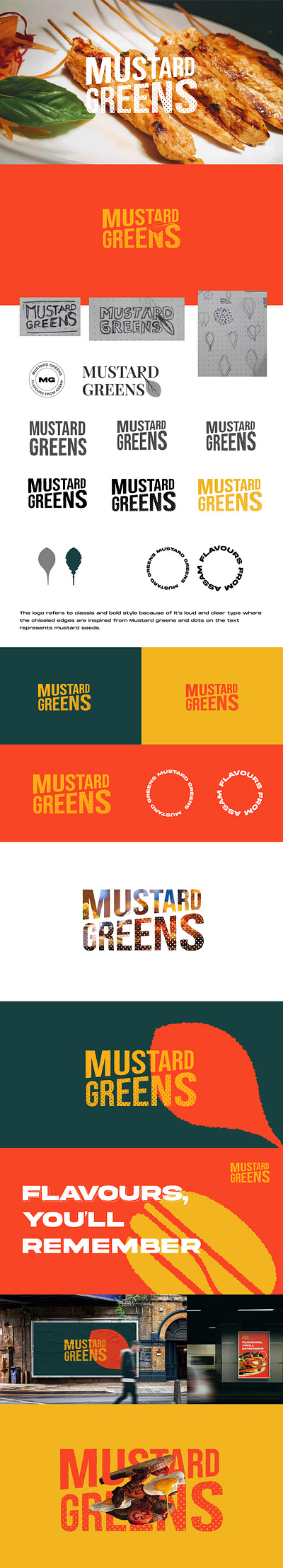 MUSTARD GREEN - BRANDING | LOGO DESIGN | MENU DESIGN branding letter head design logo design