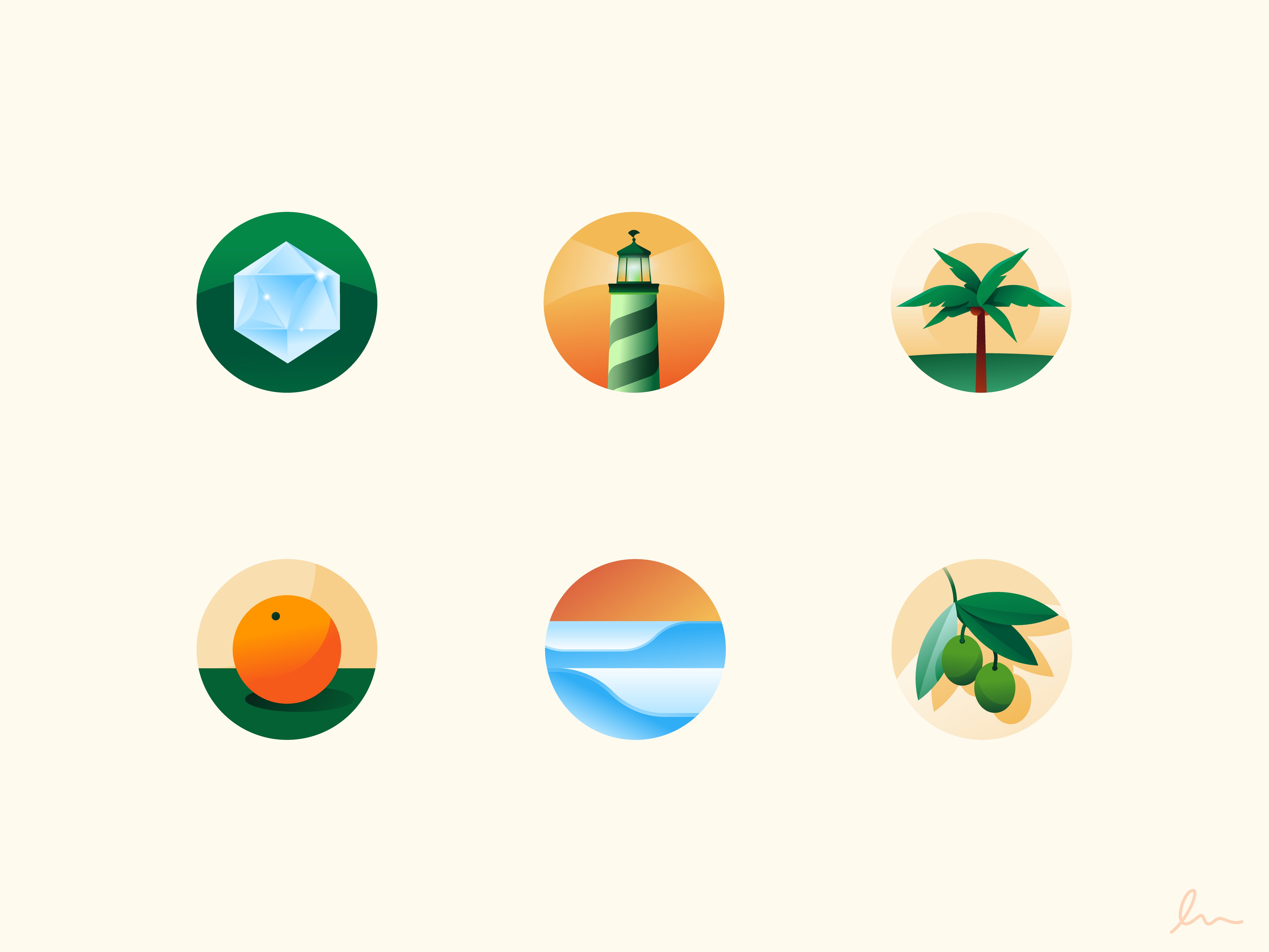 Example of Unicaja avatars I