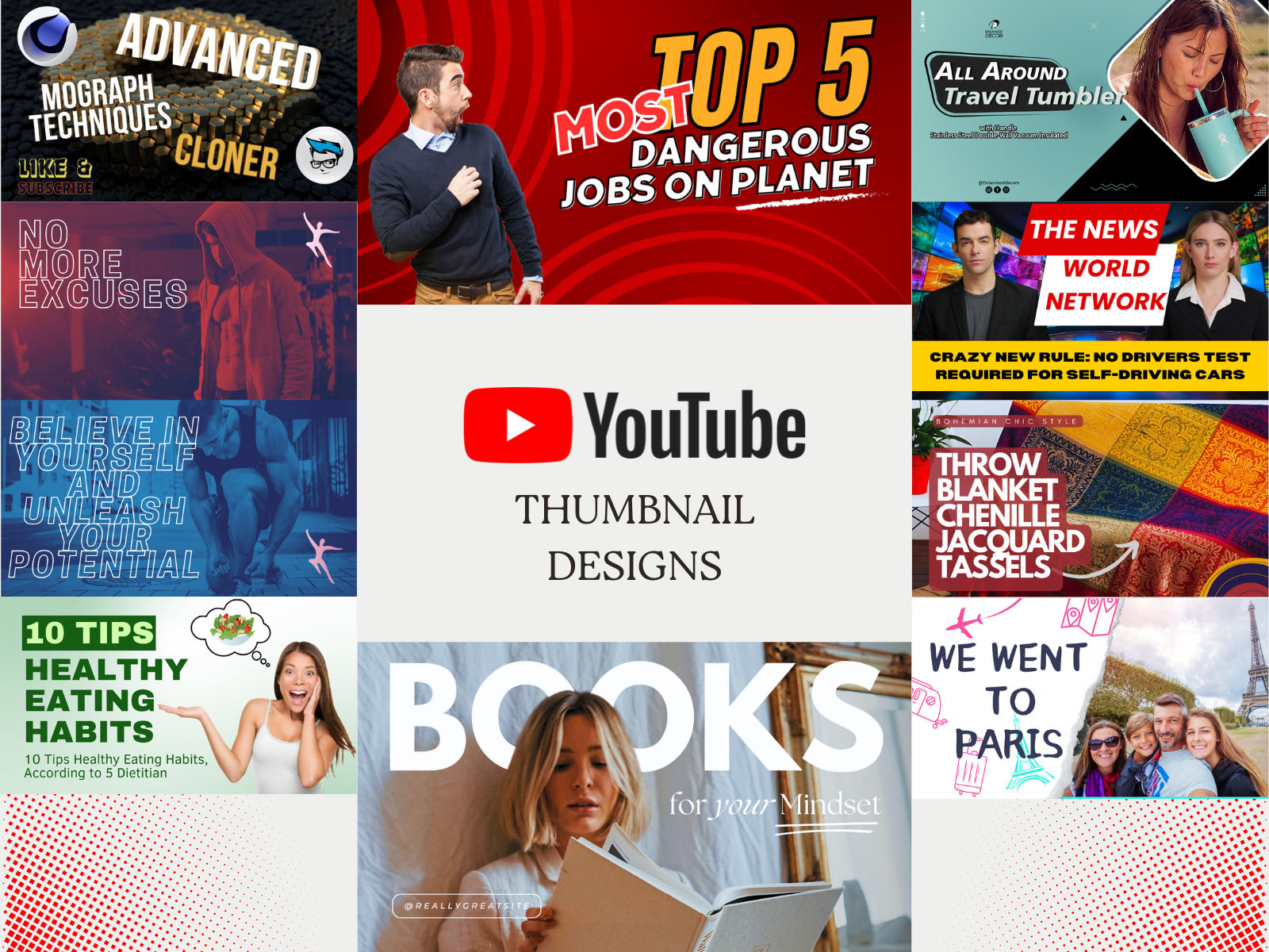 YouTube Thumbnails Design youtube