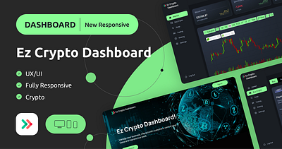 Ez Crypto Dashboard NoCode Web Template binance bubble.io coinbase crypto crypto dashboard dashboard eazycode nocode nocode development web template