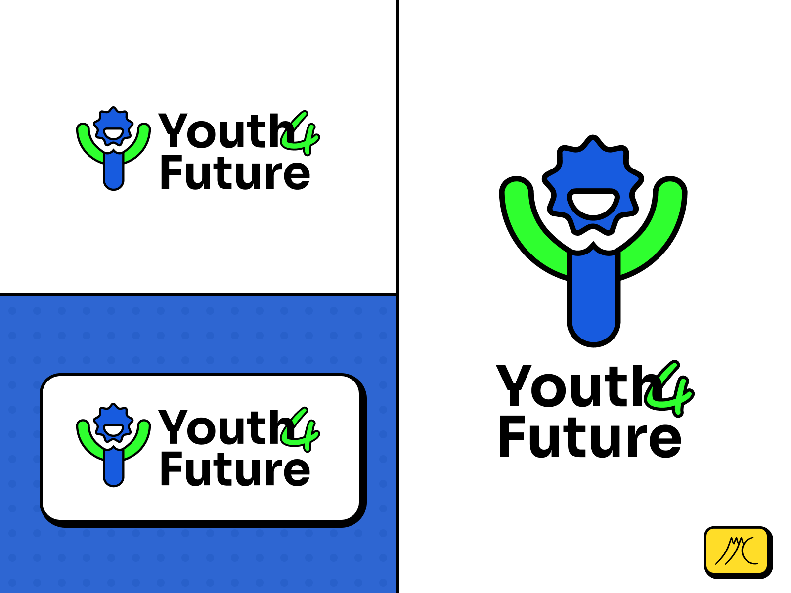 Example of Youth4Future logo design