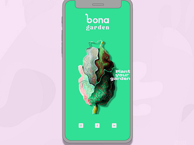 iphone modern and aesthetic design aesthetic design branding design branding strategy calming color palette color palette garden garden logo design healthy living illustrator iphone design iphone minimal design iphone mockup logo logo design logo designer marketing mockup modern design plants social media presentation