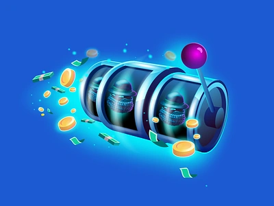 Knifex - Slot Machine Art 2d blockchain branding casino casino illustration coins crypto gambling game gaming graphic design igaming illustration money roulette slot slot machine slots