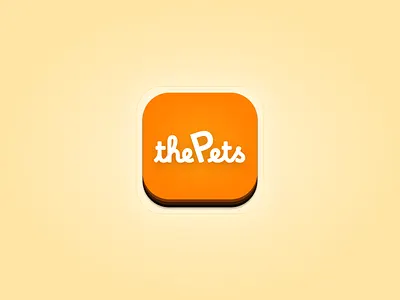 thepets / logotype / icon app branding clean commerce design e commerce ecomm ecommerce icon illustration layers logotype minimal neomorphism shadows