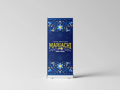 Mariachi Banner banner branding graphic design illustration illustrator print