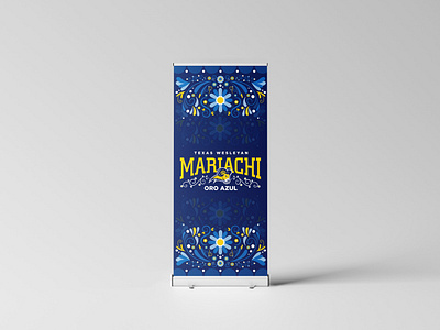 Mariachi Banner banner branding graphic design illustration illustrator print